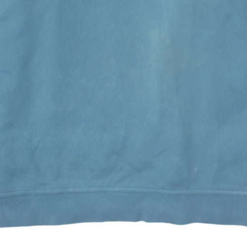 Nike Men's Blue Crew Neck Cotton Sweatshirt XL Classic Fit