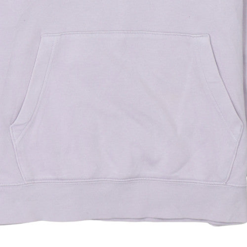 Nike Men's Purple Pullover Hoodie M Fleece Logo Sportswear