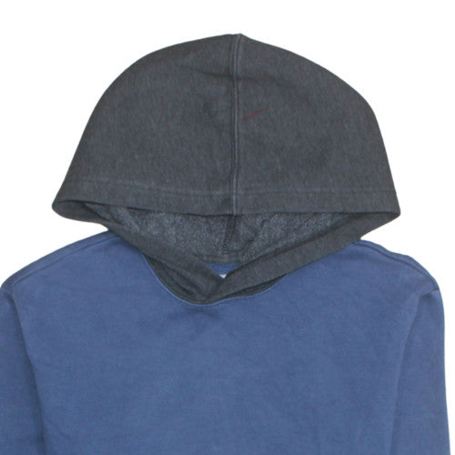 GAP Mens Blue Pullover Hoodie XS Regular Fit Fleece Sweatshirt