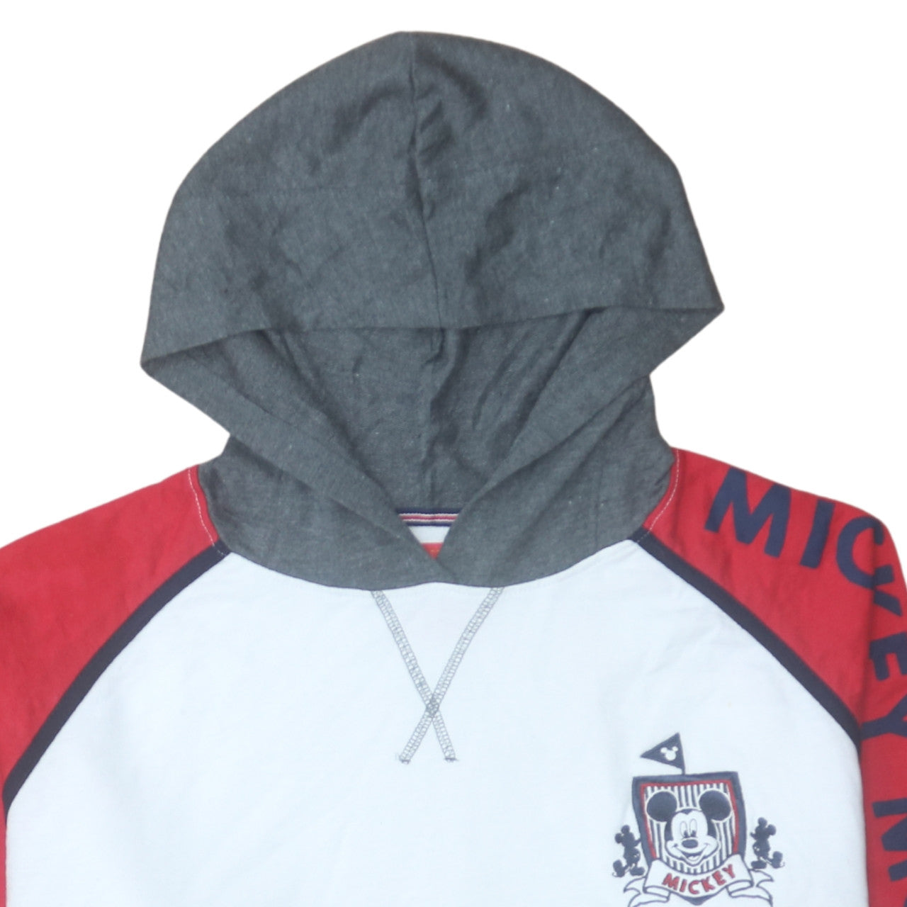 Love to Lounge Women's Mickey Mouse White Red Hoodie Size M