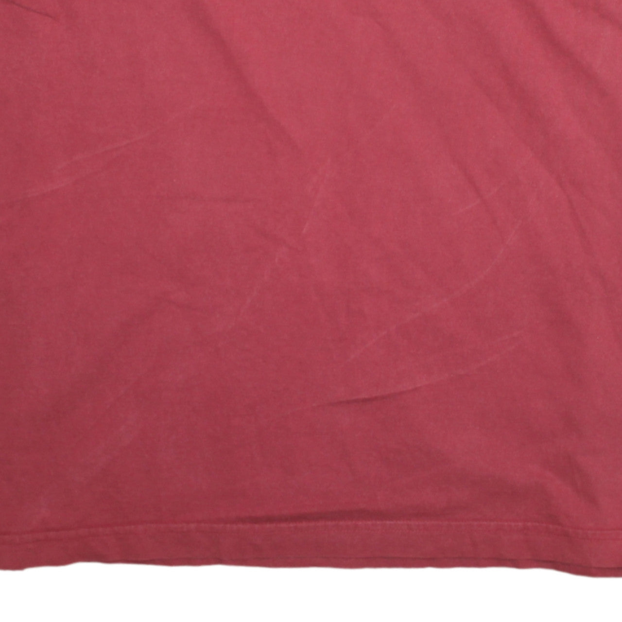 Adidas Men's Red Crew Neck Short Sleeve Cotton T-Shirt Size L