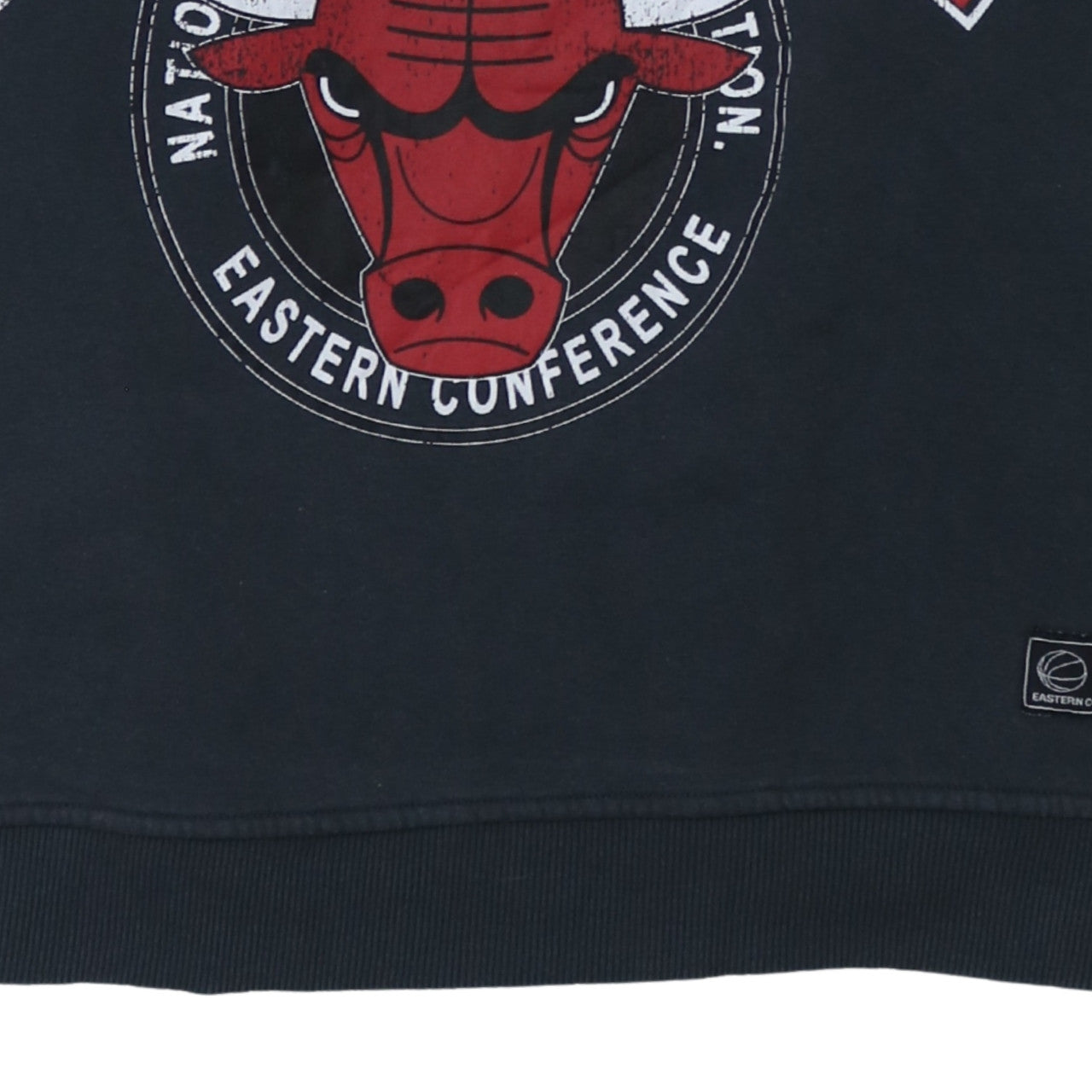 NBA Chicago Bulls Black Cotton Blend Sweatshirt Women M 12/14