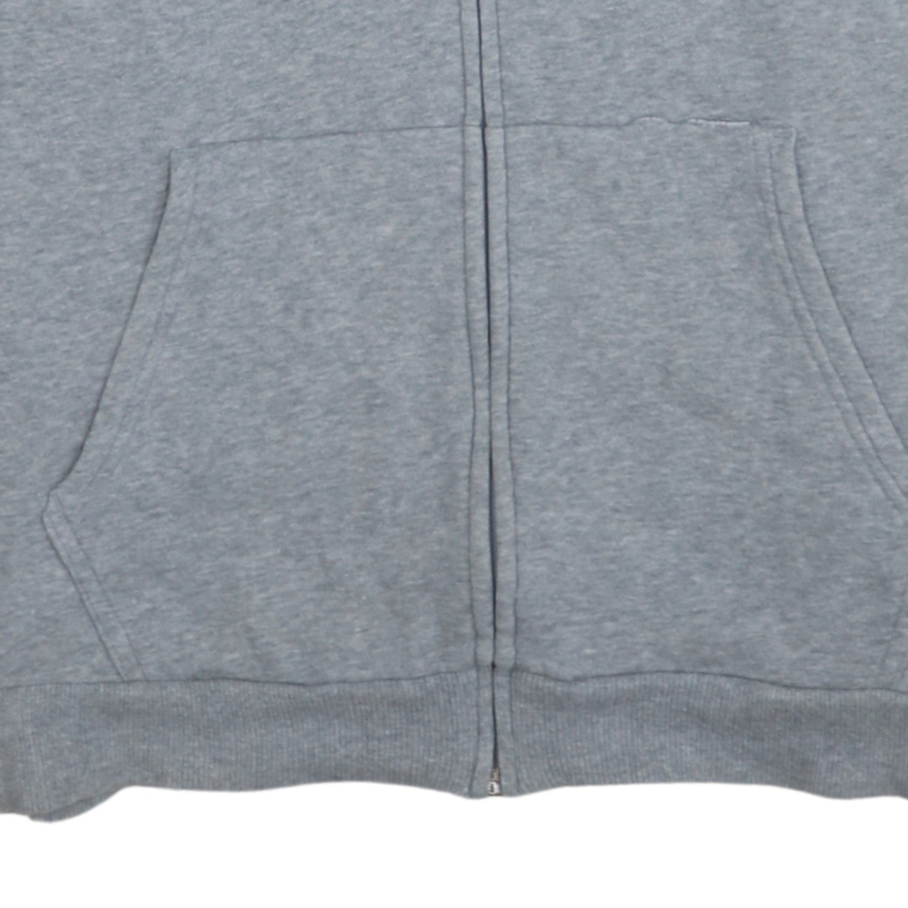 Under Armour Men’s Grey Full Zip Hoodie L Fleece Lightweight