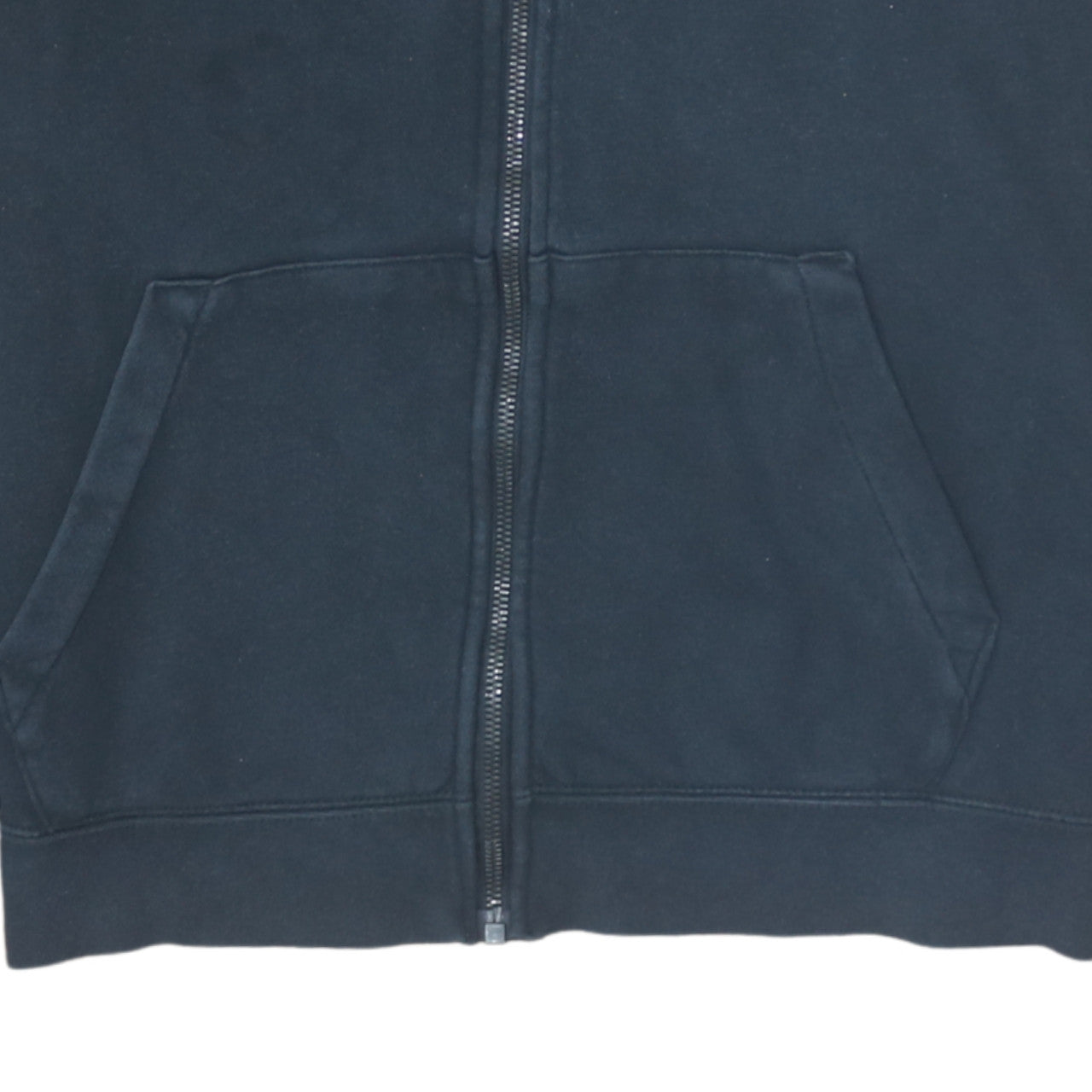 Nike Women’s Black Full Zip Hoodie Small Cotton Blend Lined