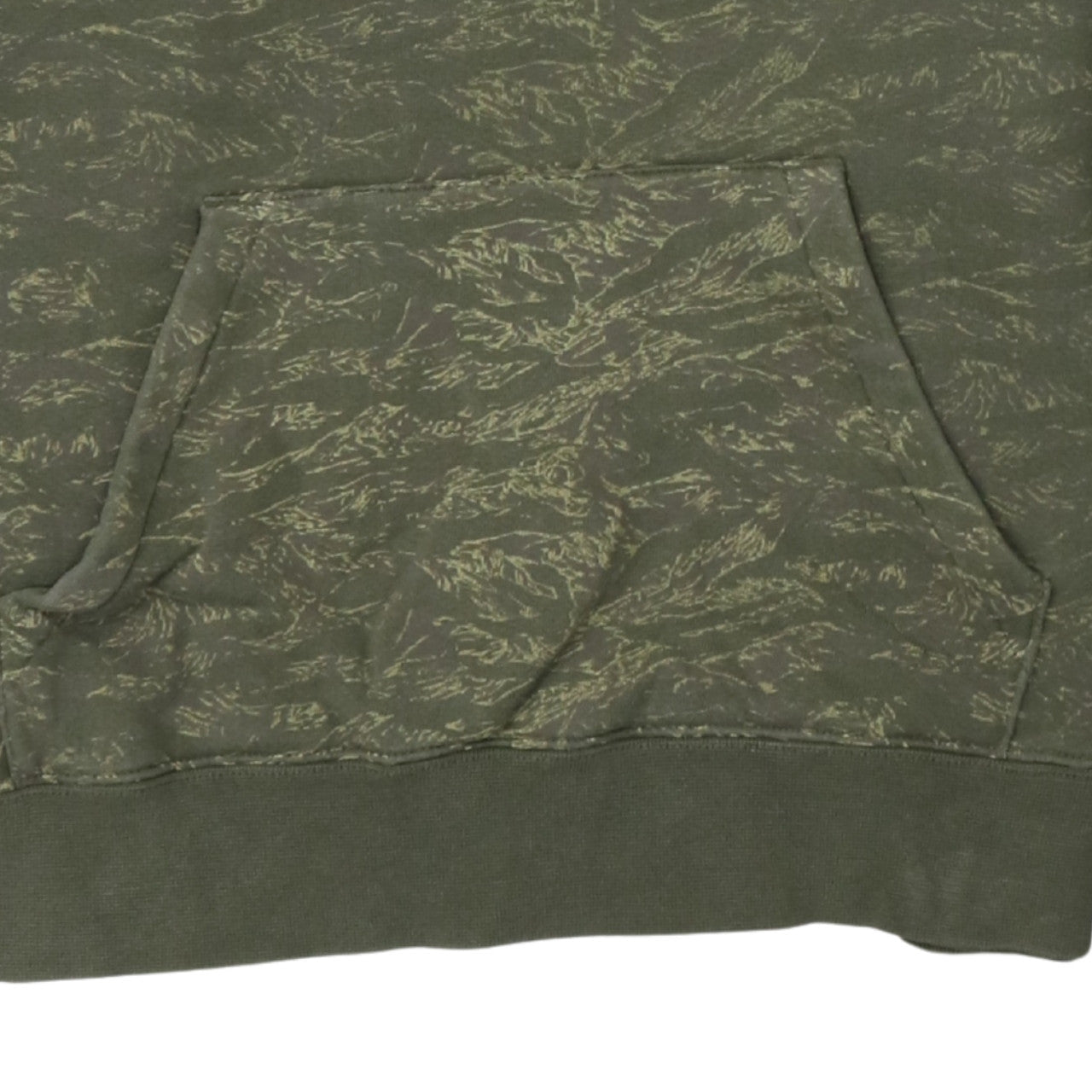 Champion Women’s Green Beige Pullover Sweatshirt L Logo Print Cotton