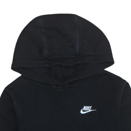 Nike Boys Black Pullover Hoodie XL (158-170cm) Fleece Sportswear