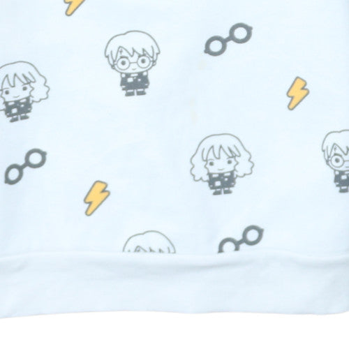 Primark Harry Potter White XS Womens Sweatshirt Crew Neck Long Sleeve