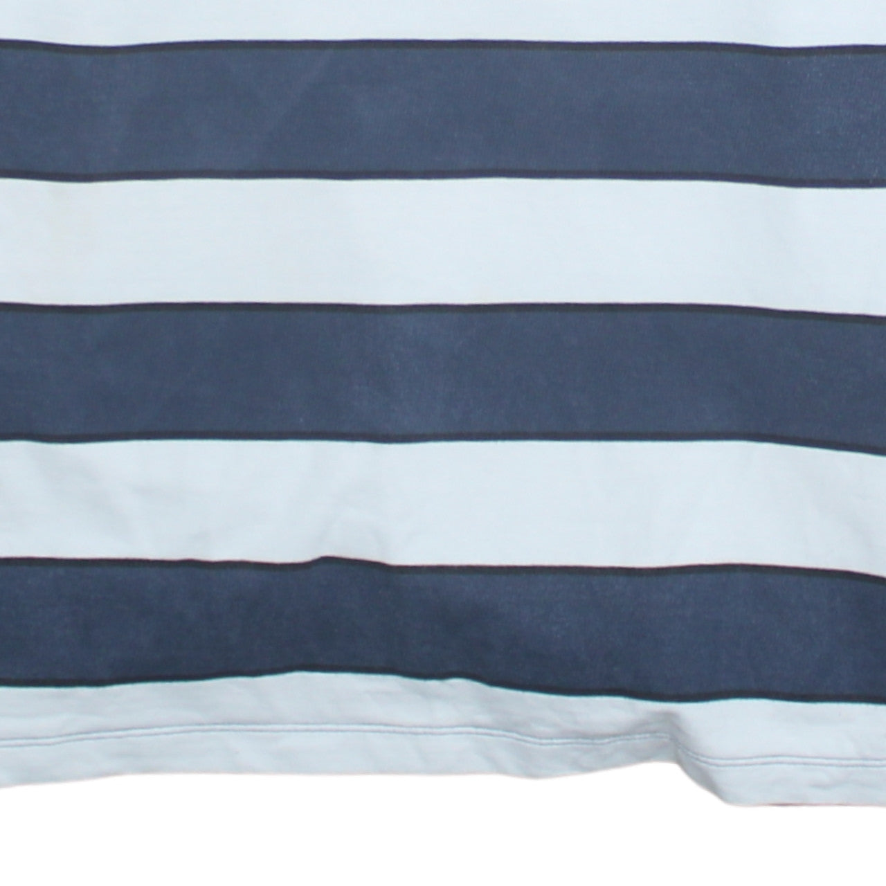 Tommy Jeans Men’s Blue Striped Henley Sweatshirt XL