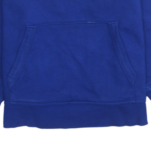 GAP Kids Boys Blue Pullover Hoodie XXL 14 Years Cotton Blend Classic