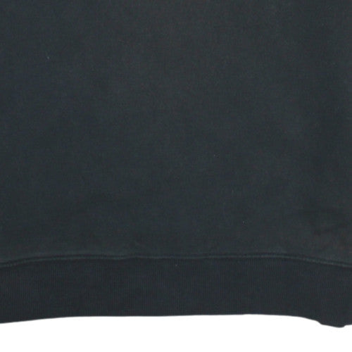 C.P. Company Womens Black Cotton Crew Neck Long Sleeve Top Size 14