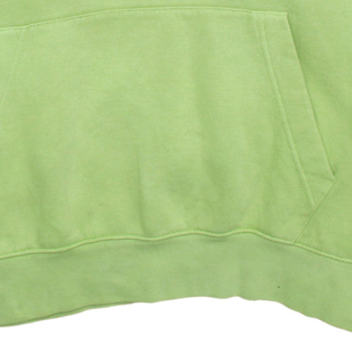 Nike Women’s Green Pullover Hoodie L Cotton Fleece Casual