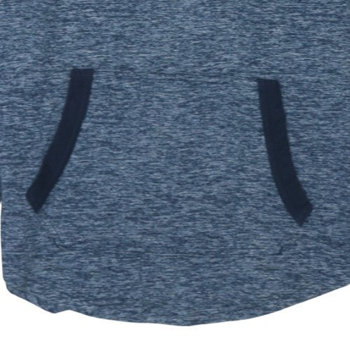 Hollister Men’s Blue Pullover Hoodie XS Regular Fit Lightweight