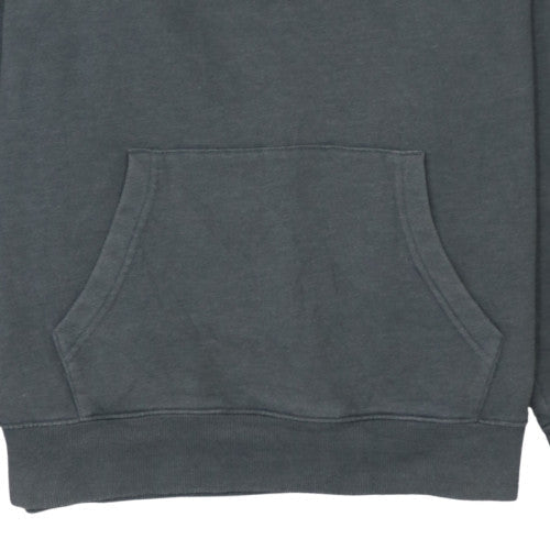 GAP Men's Grey Logo Pullover Hoodie Size M Fleece USA Graphic
