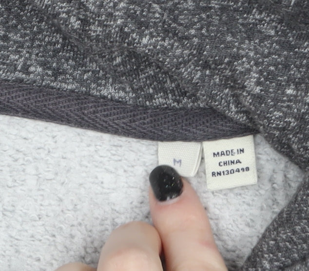 Jack Wills Men's Grey Full Zip Hoodie Sweatshirt Size M