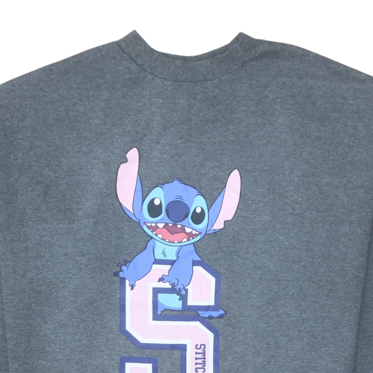 Disney Primark Women's Grey Stitch Sweatshirt XS Casual Pullover