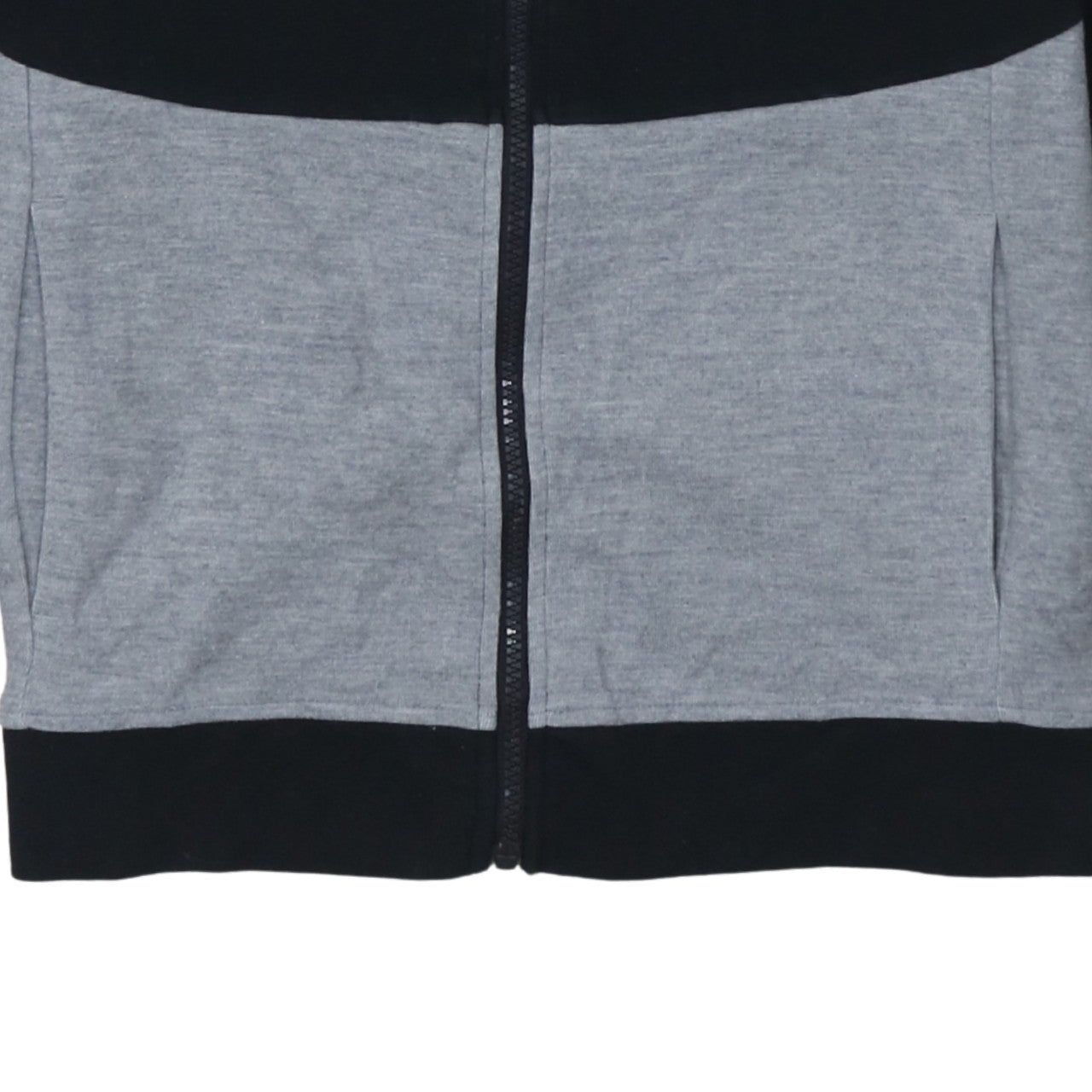 -9° PEAK Teens Black Grey Full Zip Hoodie 13-14Y Regular Fit