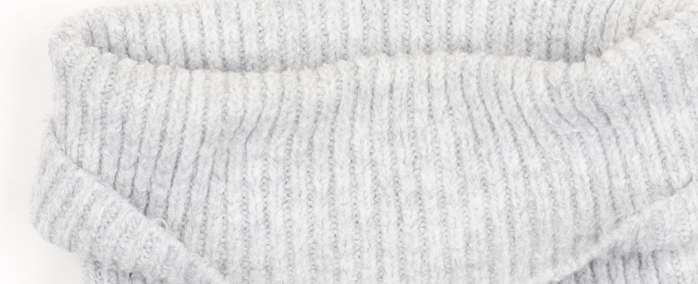 Friends Like These Women's Grey Roll Neck Knit Jumper M