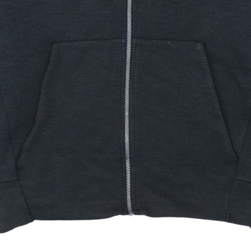 Nike Men's Black Full Zip Hoodie S Regular Fit Fleece Sportswear