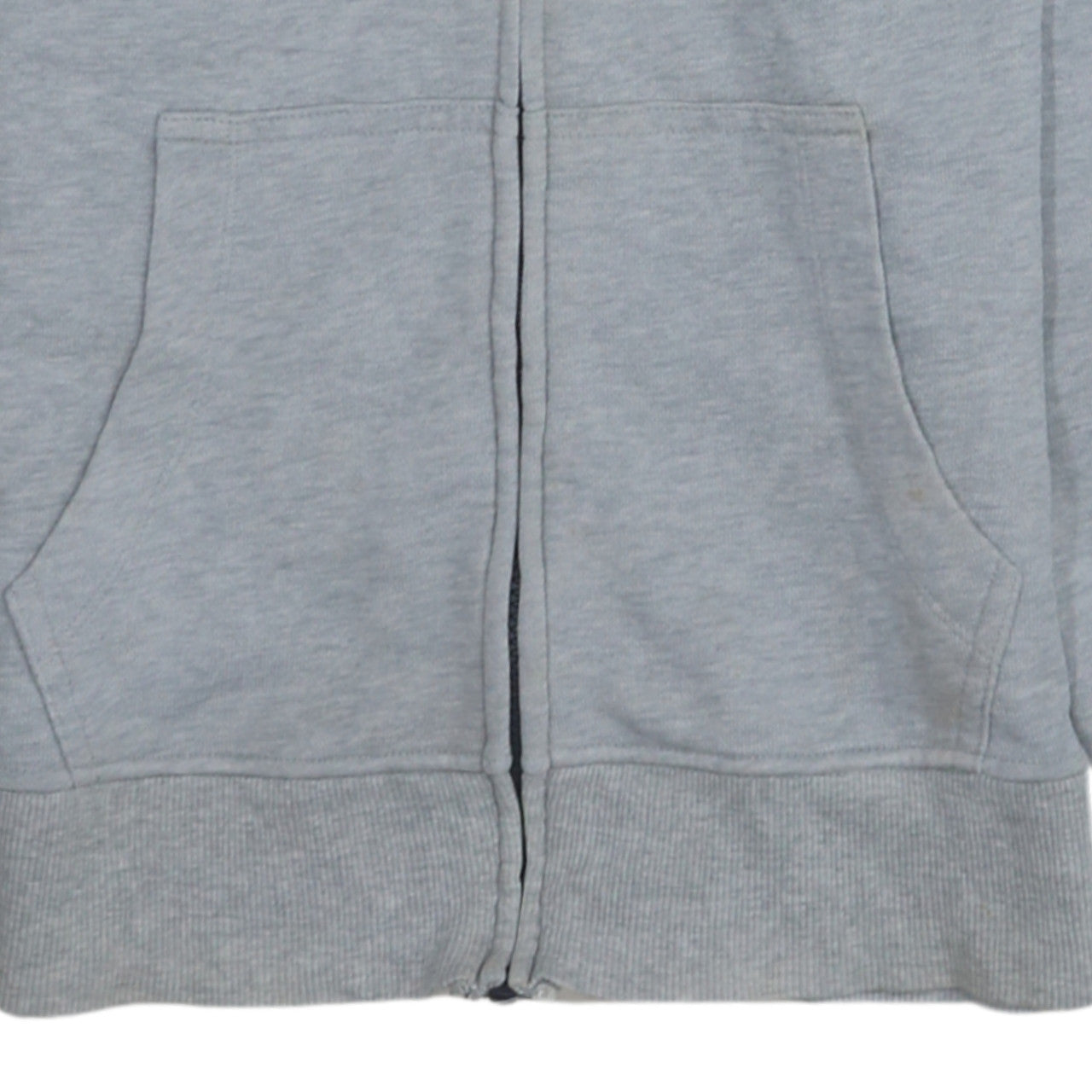 Tommy Hilfiger Women’s Grey Full Zip Hoodie Size S Logo Tape Design