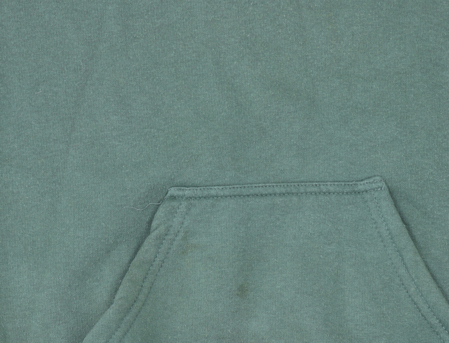 Topshop Women’s Green US Air Force Pullover Hoodie Size 6 Cotton Blend