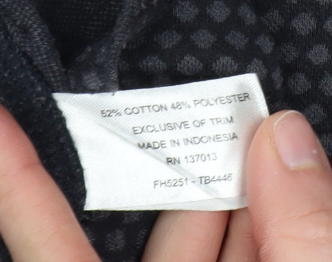 Lululemon Women Black 1/2 Zip Long Sleeve Pullover Sweatshirt M