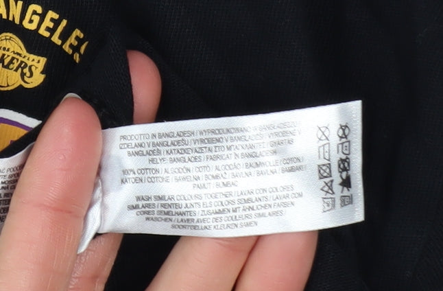 NBA Los Angeles Lakers Men's Black M Pullover Cotton Sweatshirt