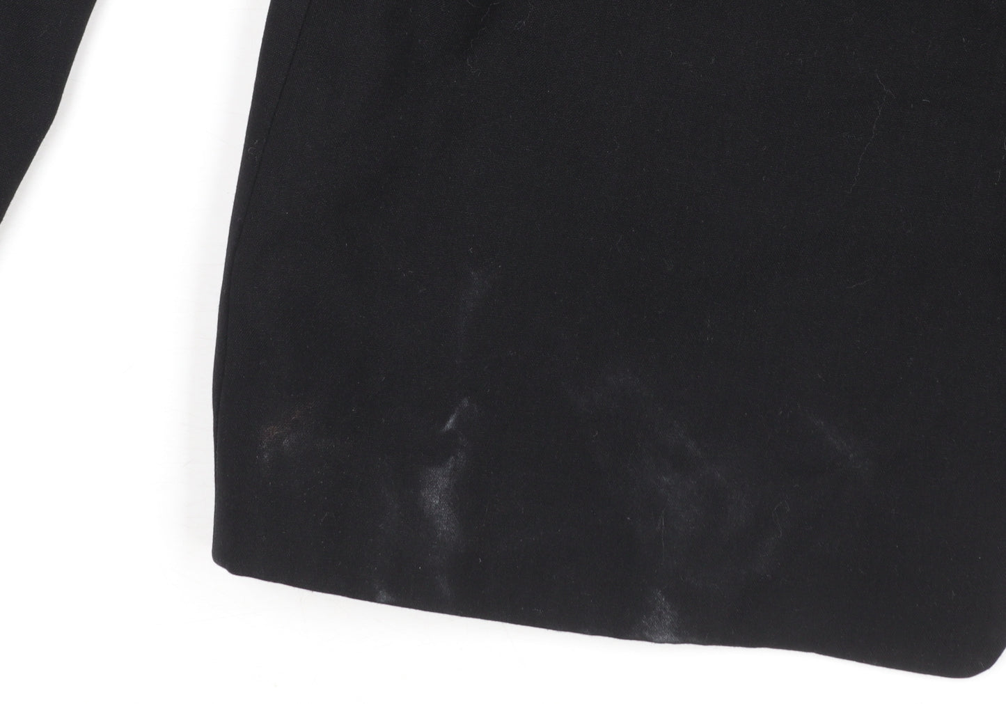 Zara Basic Women's Black Single-Breasted Slim Fit Blazer Size 10