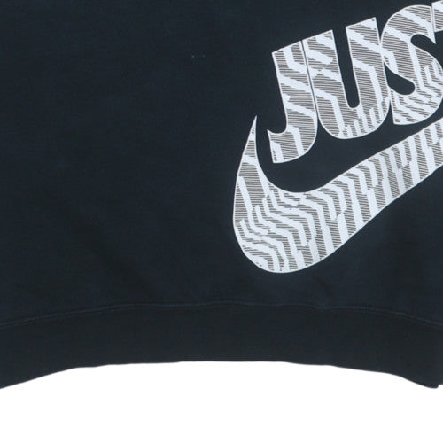 Nike Men's Black Graphic Pullover Sweatshirt M