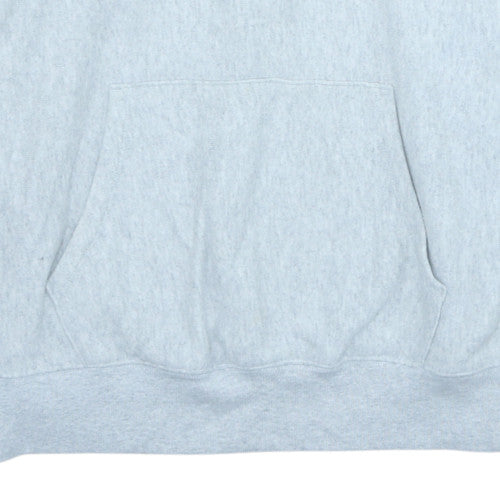 Champion Men's Grey Pullover Hoodie Medium Regular Fit Reverse Weave