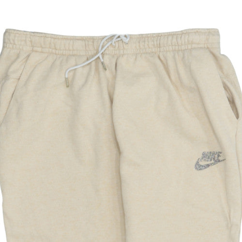 Nike Womens Beige Jogger Sweatpants XL Cotton Blend Activewear