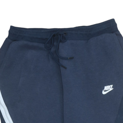 Nike Men's Blue Jogger Sweatpants M Fleece Drawstring Tapered Fit