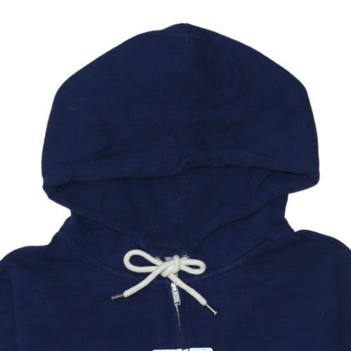 GAP Women's Blue XL Hooded Full Zip Track Jacket