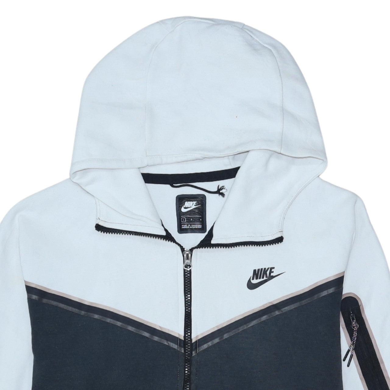 Nike Men's Multicoloured Full Zip Hoodie Size L