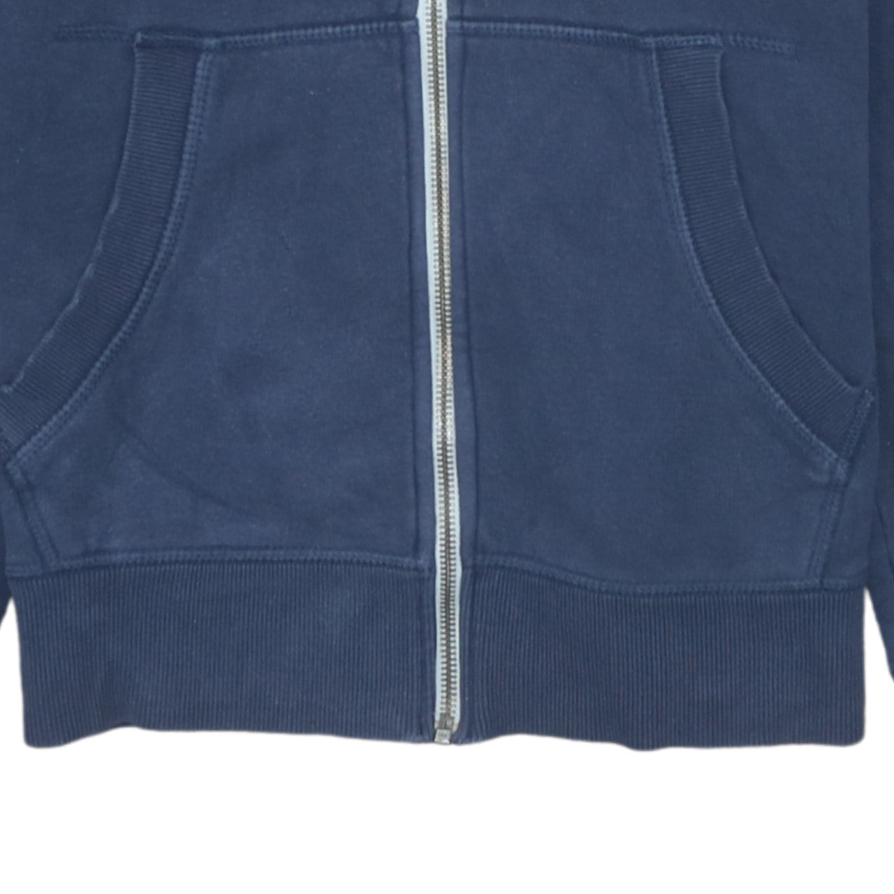 Converse Men's Blue Full Zip Hoodie Size M Regular Fit