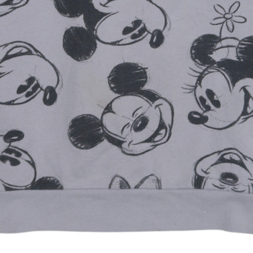 Pep&Co Disney Mickey Mouse Grey Sweatshirt Women Medium 12-14
