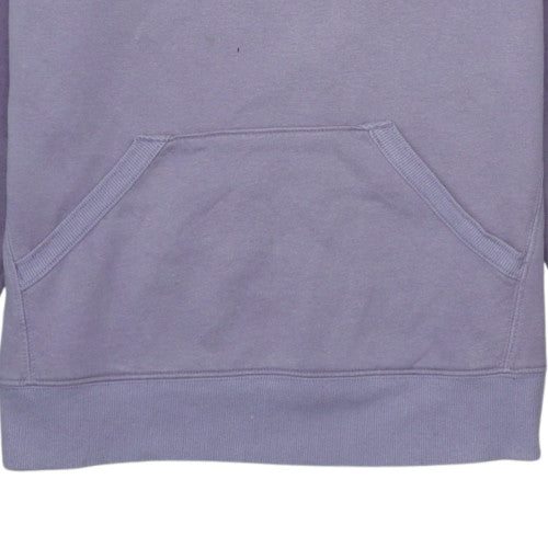 Champion Womens Purple Pullover Hoodie Medium Cotton Blend