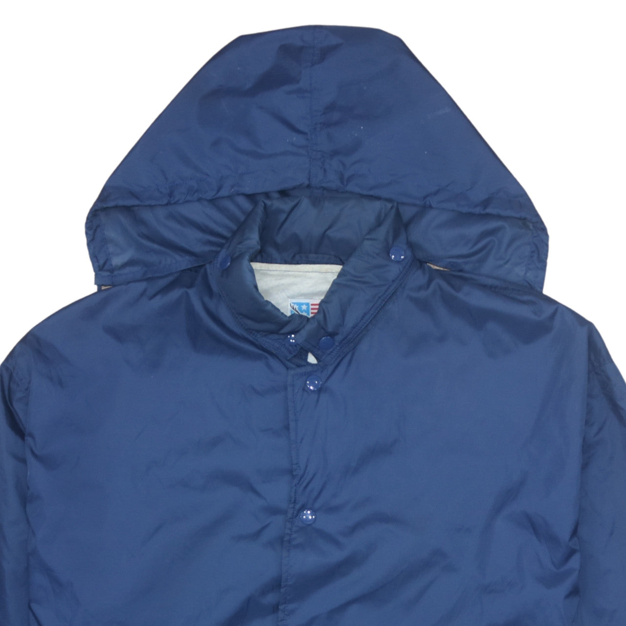 Free Wear Men's Blue XL Hooded Waterproof Windbreaker Jacket