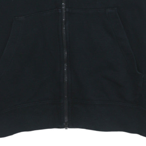 Nike Men's Black XS Full Zip Hoodie Sweatshirt Sportswear