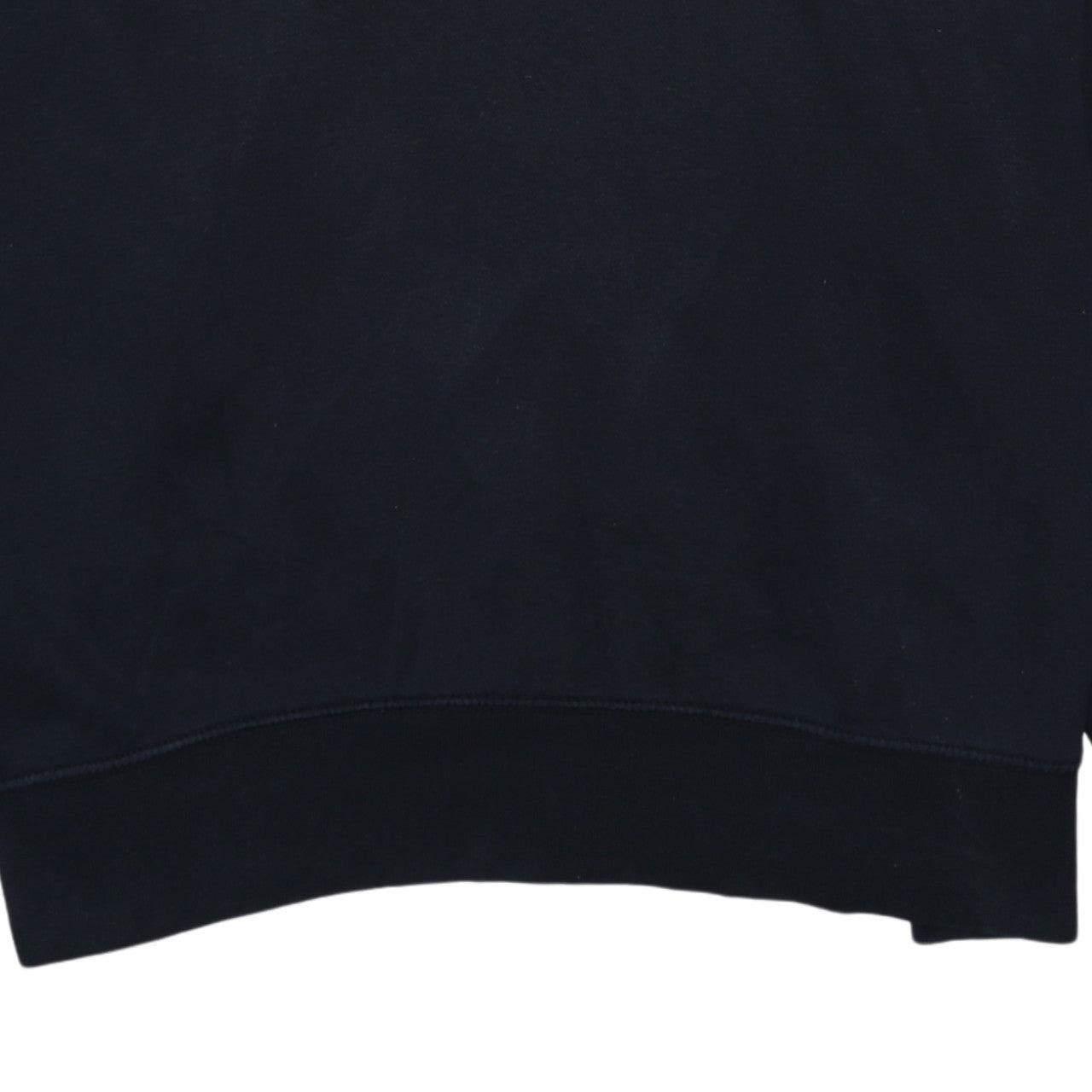 Nike Womens Black Pullover Hoodie L Cotton Blend Logo Casual