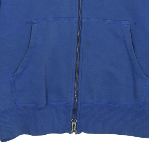 Nike Men's Blue Full Zip Hoodie XL Sports Fleece Sweatshirt