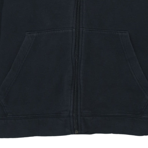 Nike Boys Black Full Zip Fleece Hoodie 13-14 Years Regular Fit