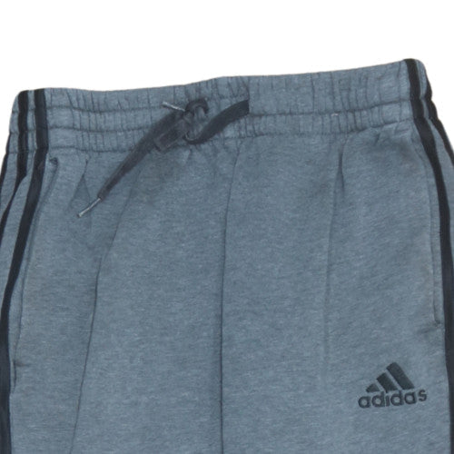 Adidas Men's Blue Jogger Sweatpants Size S Elastic Waist Activewear