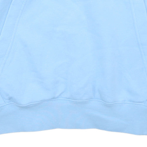 Nike Men’s Blue Pullover Hoodie Small Regular Fit Fleece Sportswear