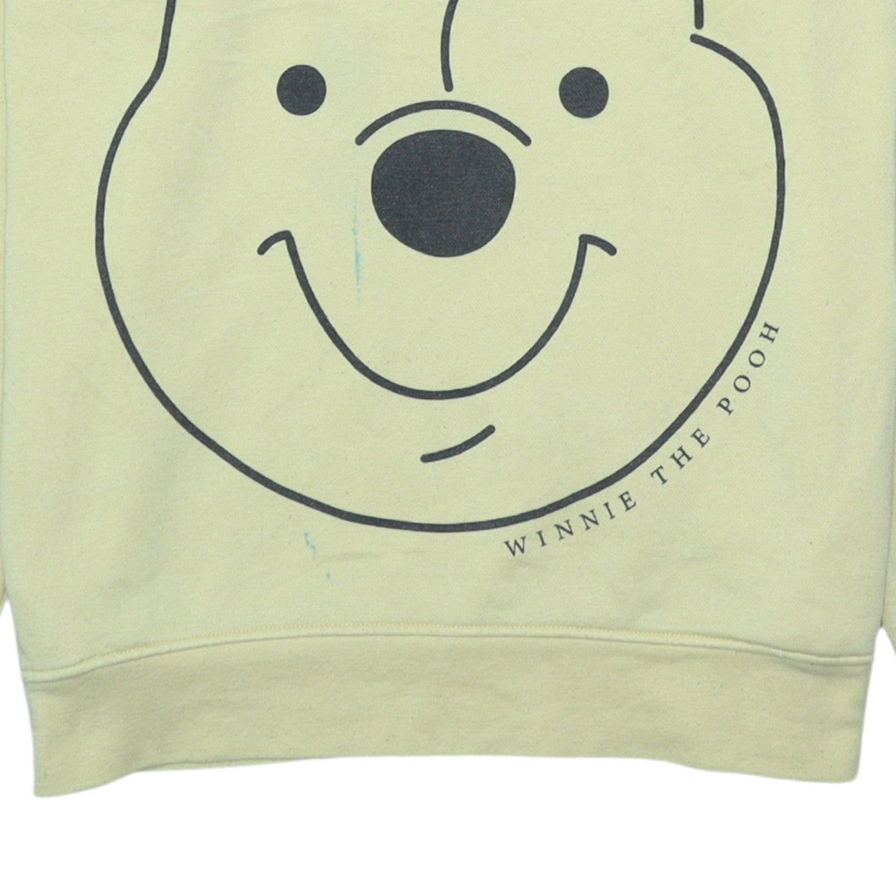 Disney Womens Beige Winnie The Pooh Hooded Pullover Hoodie M