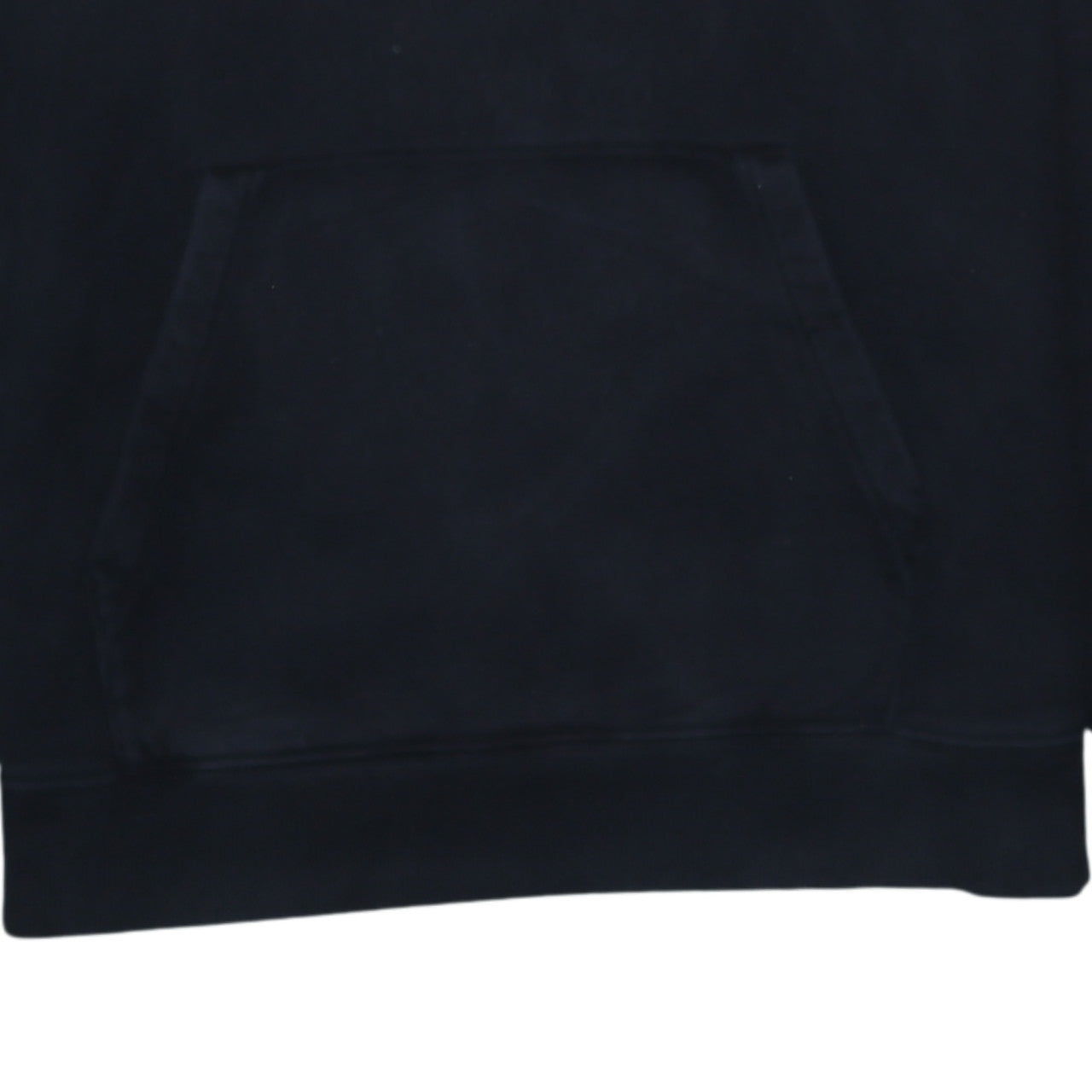 Champion Women Black Medium Pullover Hoodie 100% Cotton Logo Print
