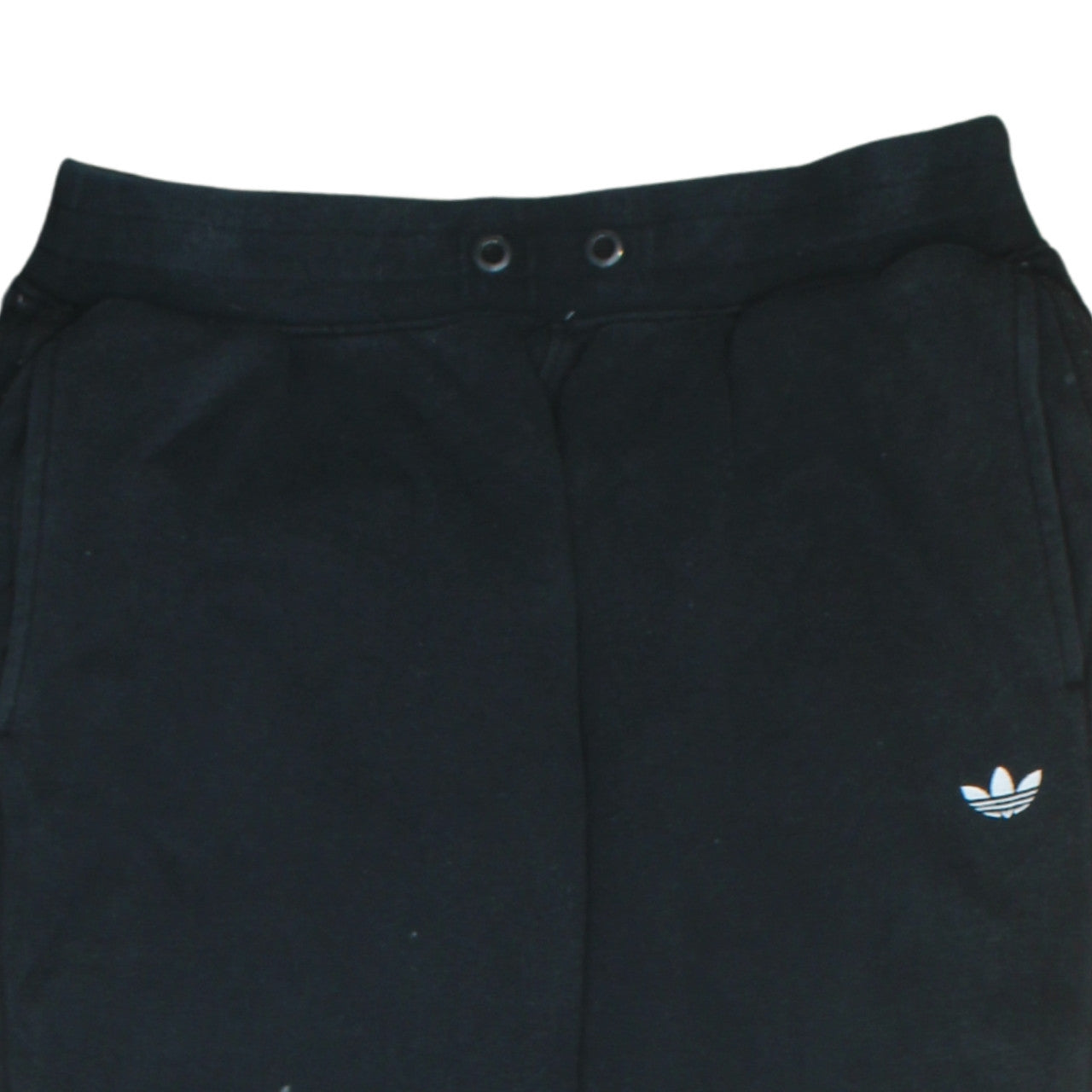 Adidas Men's Black Jogger Trousers L Fleece Regular Fit Activewear