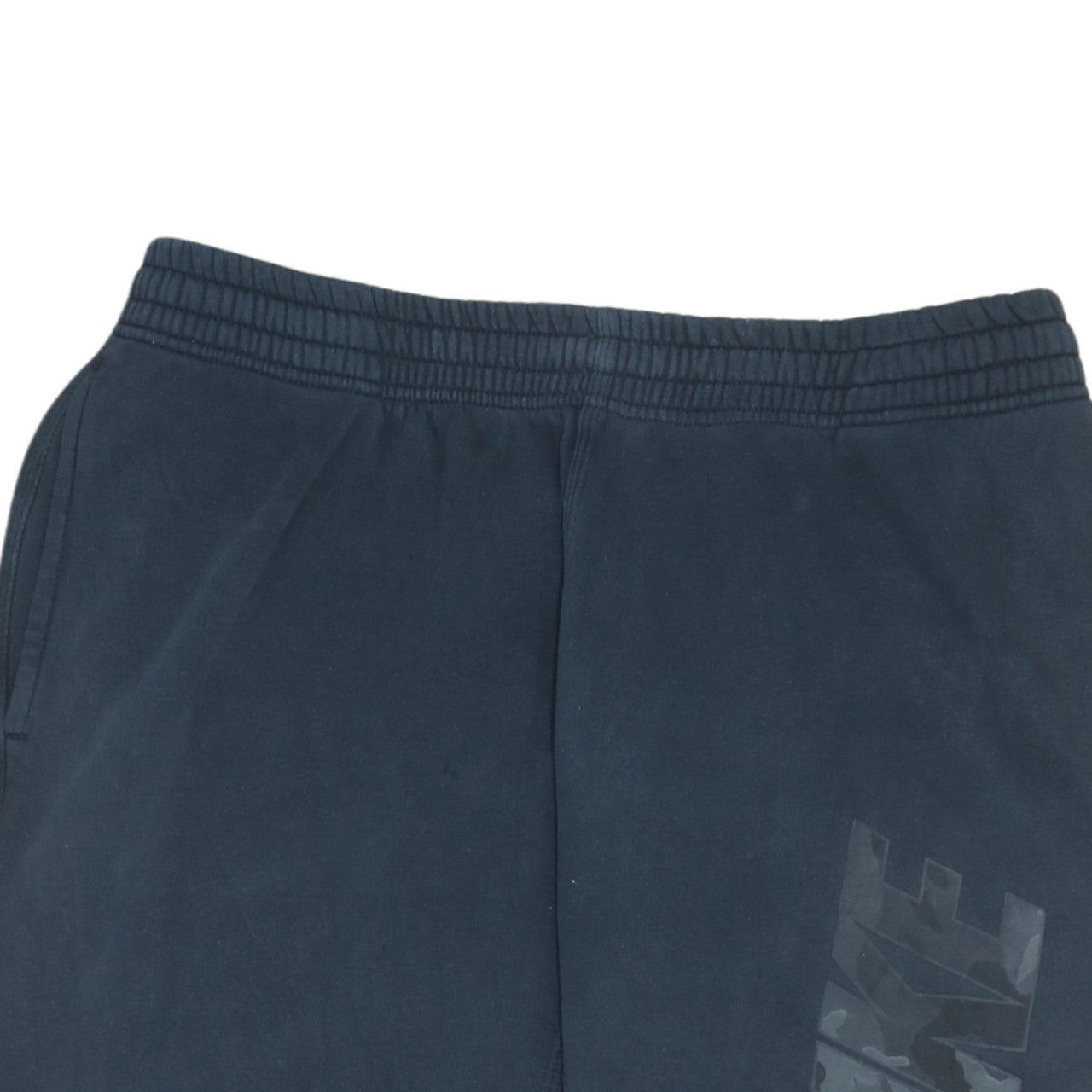 Nike Men's Blue Fleece Jogger Trousers Size L Comfortable Activewear
