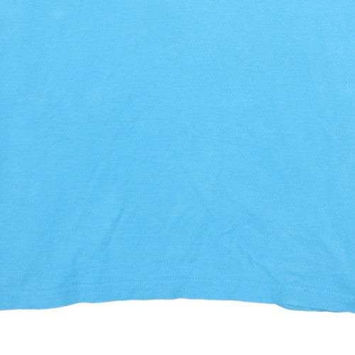 Puma Men's Blue Short Sleeve Polo Shirt Size 3XL Classic Fit