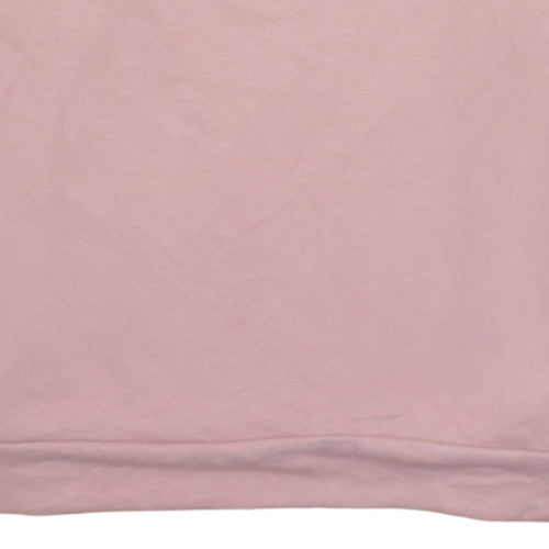 Nike Women’s Pink Dri-Fit Sweatshirt M Standard Fit Pullover