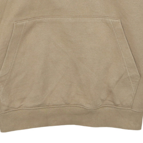 Nike Men's Beige Hoodie Pullover Fleece S Small Logo Sportswear